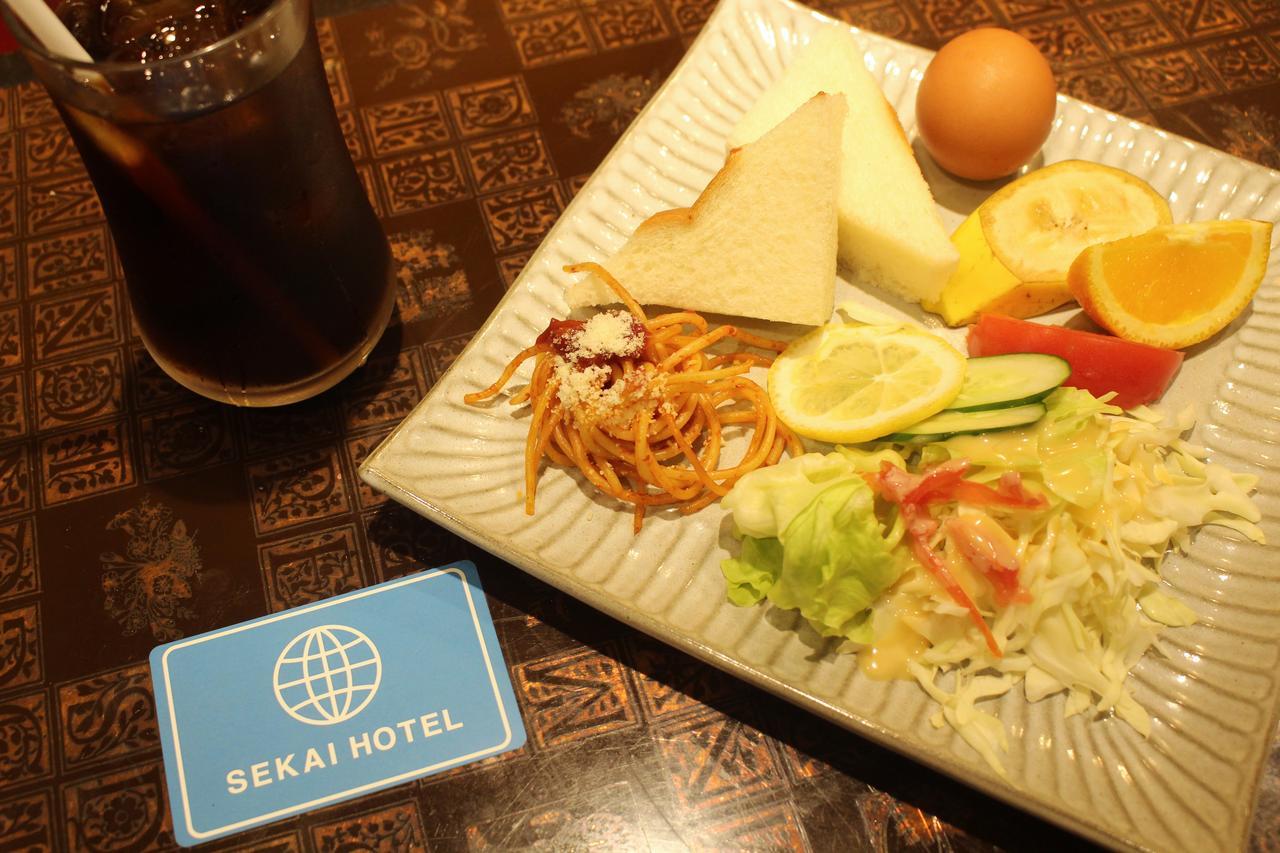 Sekai Hotel Momiji Osaca Exterior foto