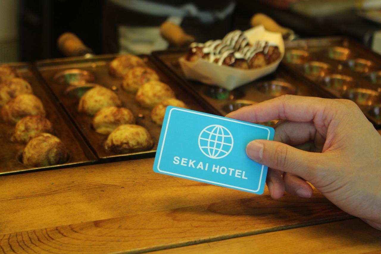 Sekai Hotel Momiji Osaca Exterior foto